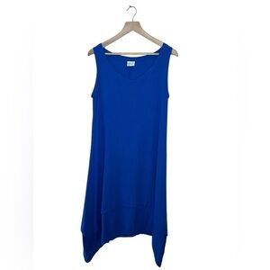 Oh My Gauze! Sophia Blouse Sleeveless Tunic Size 1 Blue